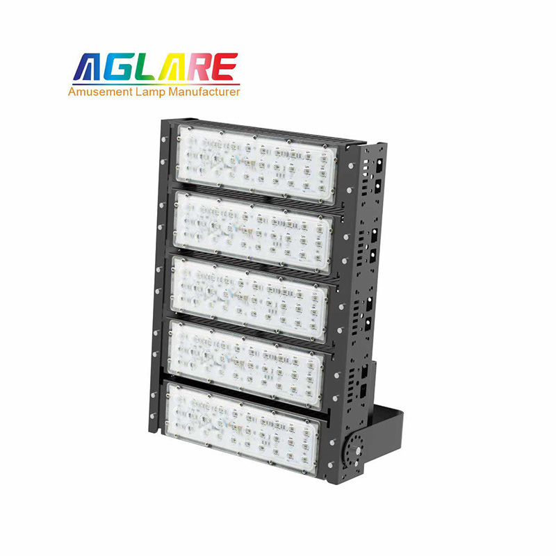 led彩色投光灯 带？250W变色RGB泛光灯游乐园公园景观户表照明