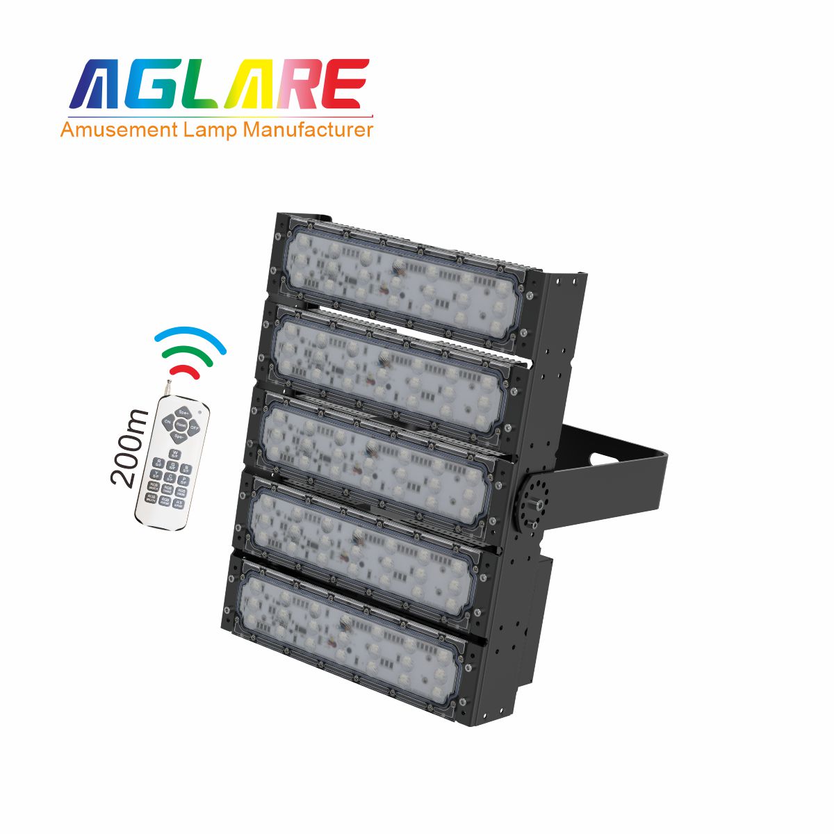 250W LED彩色投光灯RGB景观灯户表射灯带？仄