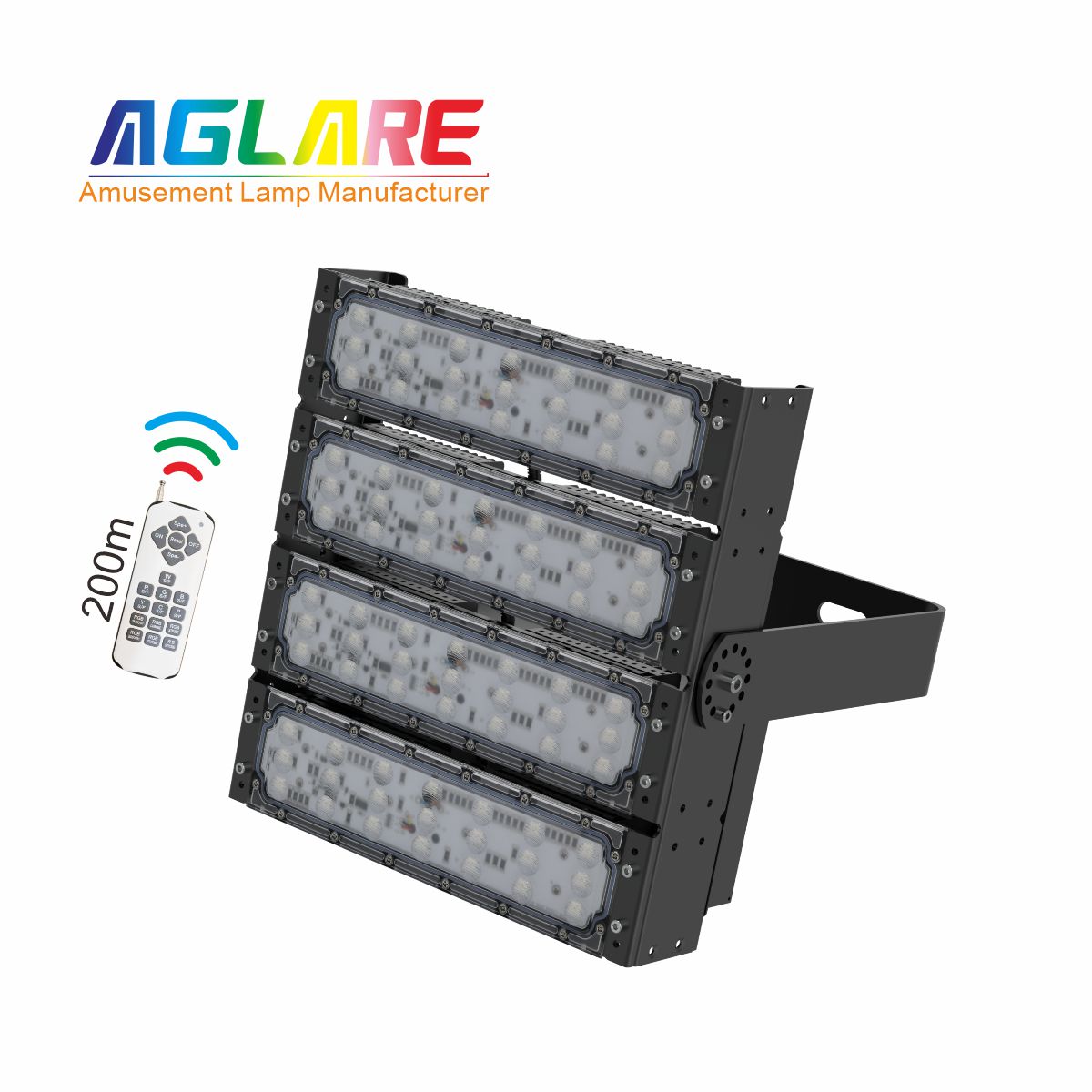 200W RGB彩色投光灯,变色户表射灯带？仄