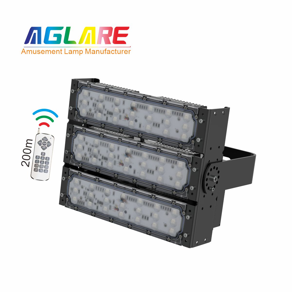 150W LED彩色泛光灯投光灯,变色户表射灯带？仄