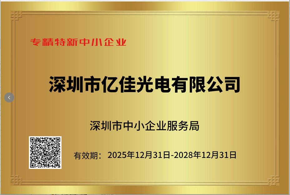 丽江金狮贵宾会照明再次荣获“专精特新幼巨人”企业称号