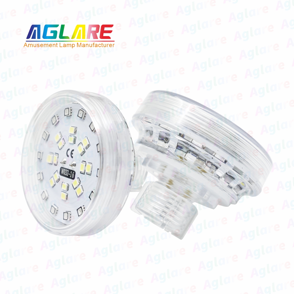 新型DW032 60mm 1-16自动法式RGB+W LED游乐场灯，用于娱乐照明